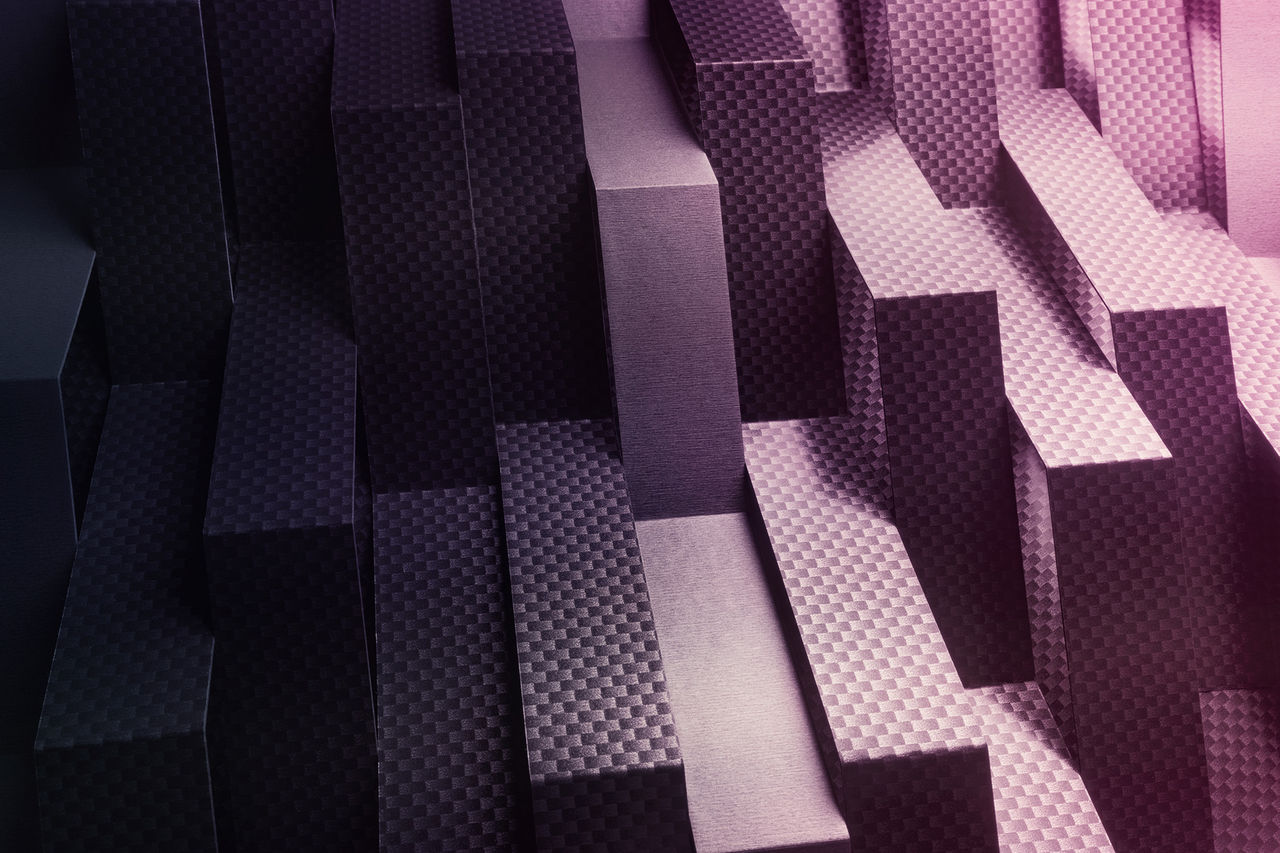 Ractangular shapes of paper, composition for abstract background