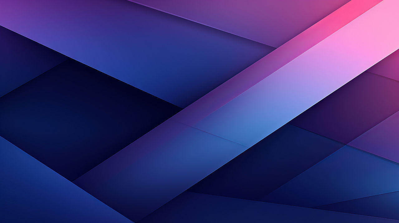 Abstract dark blue purple gradient background with diagonal geometric shape and line - vector illustration